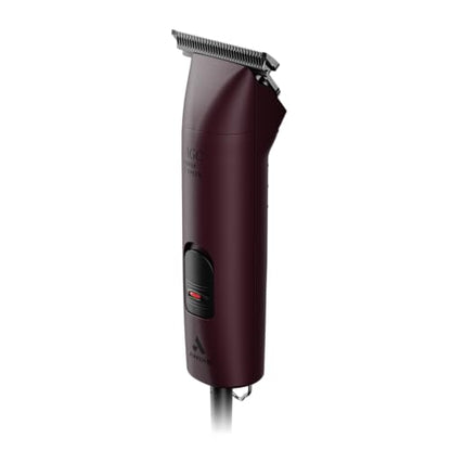 Andis 23330 AGC Super 2-Speed Horse Clipper, Includes T-84 Blade, Burgundy | Cool & quiet running, extra-wide detachable blade, professional horse & pet grooming clipper