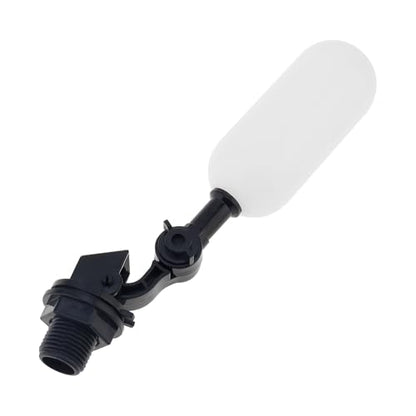 Float Valve, 2 Pcs 1/2 inch Water Level Control Adjustable Arm Automatic Fill Water Valve for Livestock Water Trough, Aquariums with Tape