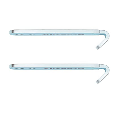 Fence Wire Twister for T Post Clips, Barb Wire Fence Tools,Time Saver Barb Galvanized Twisted Wire Fence Tools Easy to Use Strong Enough to Twist Any Fencing Wire (2 Pack) - size: Wire Twister Silver-2pcs