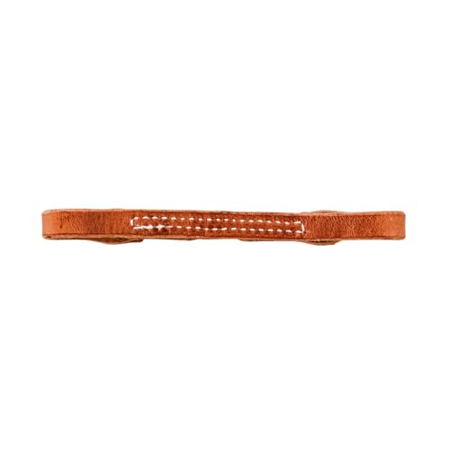 AJ Tack Harness Leather 2 Button Curb Strap