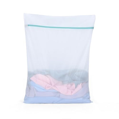 OTraki Mesh Laundry Bag for Delicates, 24 x 32 inch Large Mesh Delicates Bag for Washing Machine, Zippered Net Laundry Bag for Sweater Bed Sheet Blanket Toy College Dorm Don't Drying, Melting 140-176℉ - size: 24 x 32 inch