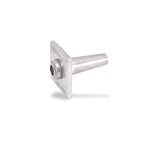 Mabeeze Anchor Vise 12-13 Gauge Wire Tightener, 10 Pack | One-way grip for grape trellis, vineyard, arbor, and fence wire tensioning - size: 12-13 gauge