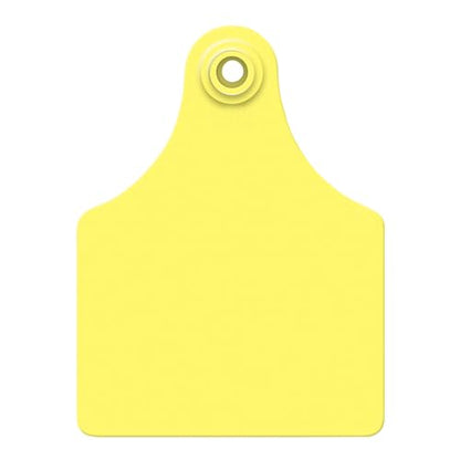 ALLFLEX USA GLF/GSMY 115451 Ear Tag, Blank, Yellow, Large
