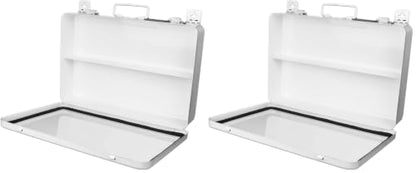 Ever Ready First Aid Metal Case, No.36 – 14” x 10” x 2.5” (Pack of 2) - size: 14" x 10" (Pack of 2)