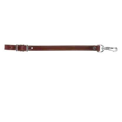 Weaver Equine Leather Girth Connector Strap, Burgundy - size: 5/8" x 16"