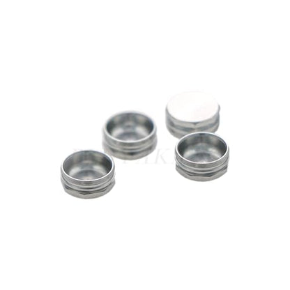 implants Replacement Male Caps Metal Housing Processing Caps (4 Pcs Metal Housing Processing Caps) - color: 4 Pcs Metal Housing Processing Caps