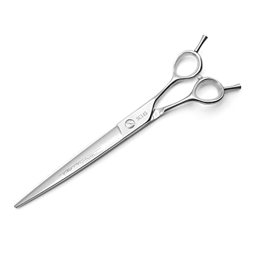 Chris Christensen Classic Series Grooming Shears, 8 in Straight Shear, Groom Like a Professional, Any Skill Level, Made From 440C Japanese Steel - size: 8 inch Straight