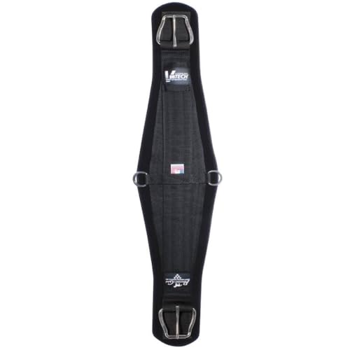 Professional's Choice SMX VenTECH Western Roper Cinch | Ventilated Design, Non-Slip Detachable Liner, Stainless Hardware, Heavy-Duty Webbing - size: 28"