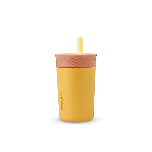 Owala Tumbler Kids Stainless Steel Water Bottle 12 oz Picnic - color: Picnic, size: 12 Ounces