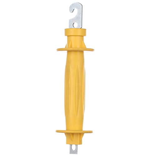 5-Pack Electric Fence Insulated Rubber Gate Handles, Yellow