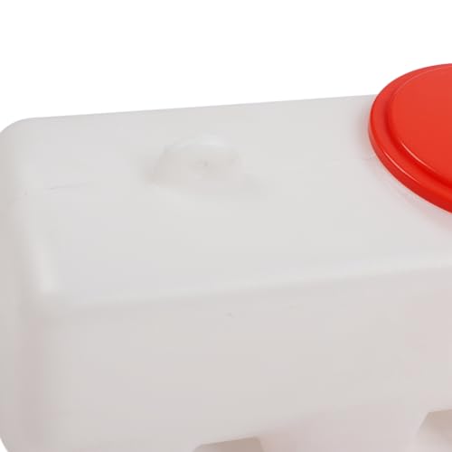 Livestock Milk Feeder 14 Nipple Double Sided Design for Lambs Calves and Piglets 9L Capacity with Silicone Drink Nipples and Check Valve