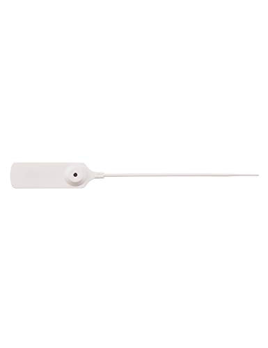 Pull-tite Plastc Security Seals Zip Ties Numbered,7.48",100pcs - color: White, size: 100pcs