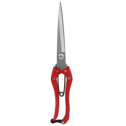 Multifunctional Hand Shears, Heavy Duty Iron Steel Wool Shears for Sheep Goat Leather Grass, with Non Slip Handle, for Veterinary Kitchen Farm Use