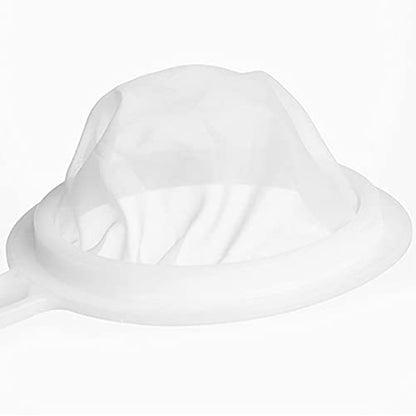 2 Pcs Fine Mesh Strainers,Sieve Fine Mesh with Handle Juice Strainer Yogurt Sieve for Soy Milk Coffee Milk Juice Tea Honey and Wine(SIZE:200Mesh)