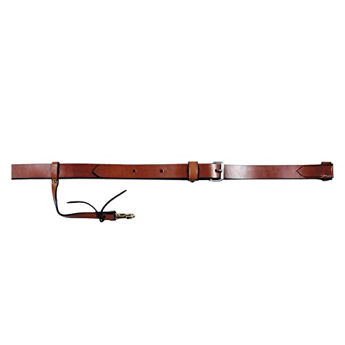 Circle Y Single Ply Plain Flank Cinch w/Billets - color: Regular Oil