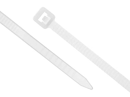 Secure 4 Inch Natural 18 lb Miniature Nylon Cable Tie - 1,000 Pack - color: Natural, size: 4 Inch - 1,000 Pack