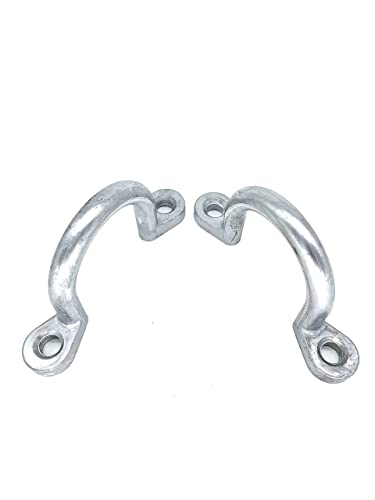 for Horse Trailer Ties Loop 2" I.D Lashing Rope Horse Tie Down Ring (2 pcs)