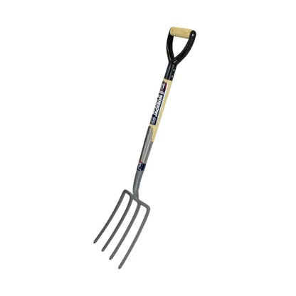 Spear & Jackson Neverbend Professional Digging Fork – Heavy-Duty Forged Carbon Steel Garden Fork for Tough Soil and Cultivation - style: Digging Fork