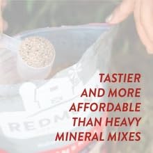 REDMOND Goat Mineral Supplement - A Premium sea Salt with Essential Trace Minerals and Vitamins (25 LB) - size: 25 LB