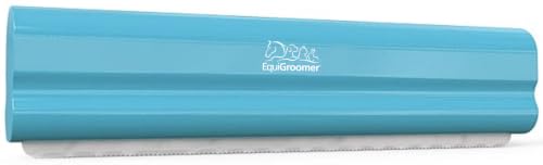 EquiGroomer 8-Inch Deshedding Brush for Dogs & Horses, Turquoise - color: Turquoise