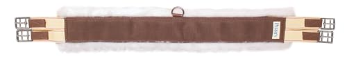 Perri's Nylon Fleece Girth, Brown - size: 44-Inch