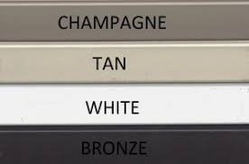 Assembled Custom Size Window Screens (Tan) - color: Tan
