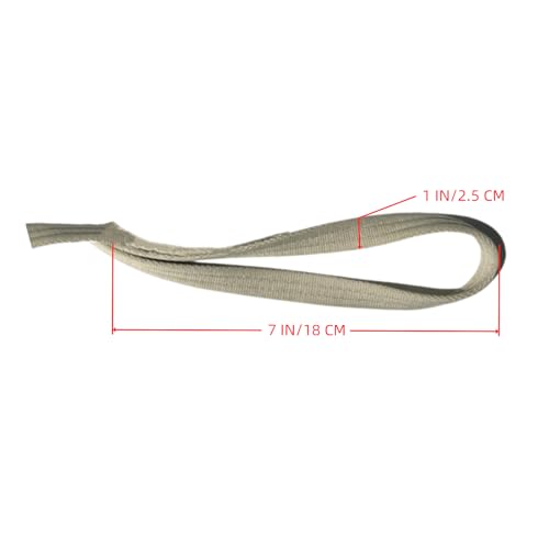 Horse Lunge Line，Horse Training Lunge Line with Alloy Trigger Buckle for Accurate Equestrian Training of 32.8 FT/10 Meters - color: Grayish White
