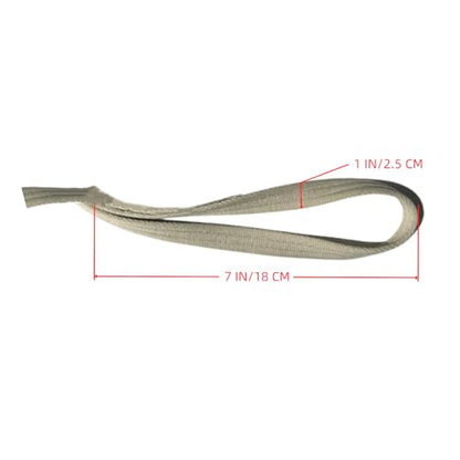 Horse Lunge Line，Horse Training Lunge Line with Alloy Trigger Buckle for Accurate Equestrian Training of 32.8 FT/10 Meters - color: Grayish White
