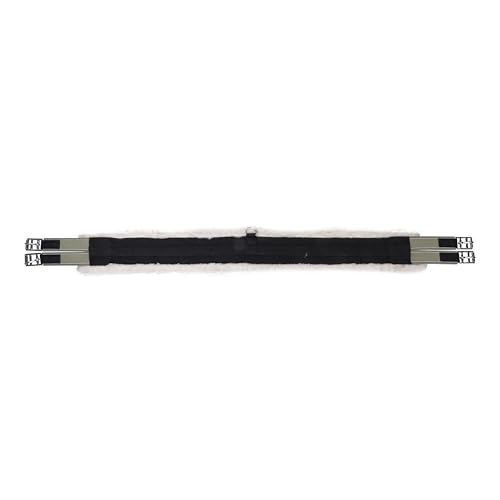Fleece Padded Horse Girth 32" to 56" - color: Black, size: 32"