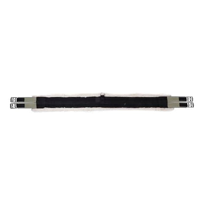 Fleece Padded Horse Girth 32" to 56" - color: Black, size: 32"