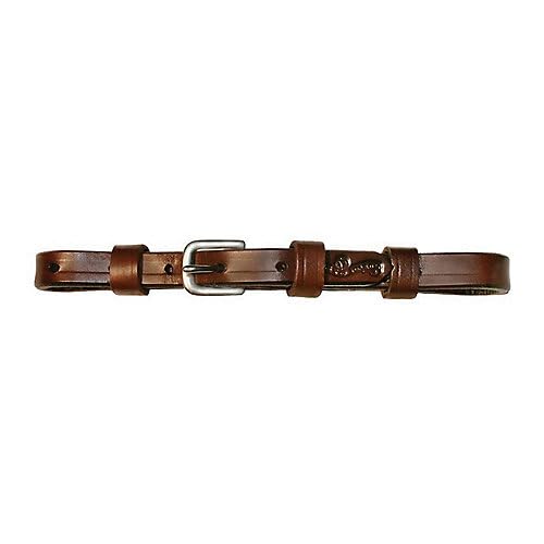 Circle Y Leather Curb Strap BRN