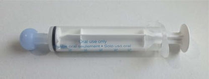 BAXA ExactaMed Oral Liquid Medication Syringe 5cc/5mL 10/PK Clear Medicine Dose Dispenser With Cap Exacta-Med BAXTER Comar Latex Free
