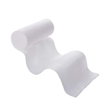 HOSPORA Medical Cotton Cast Padding Roll, 6 Inch x 8 feet, Individual Pack(Pack of 12) - size: 6x96 Inch (Pack of 12)
