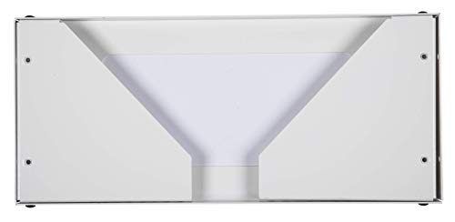 Kenuco 19 Inch Steel Vertical Rack and Wall Mountable Server Rack Mount (White-4U) - color: White-4U