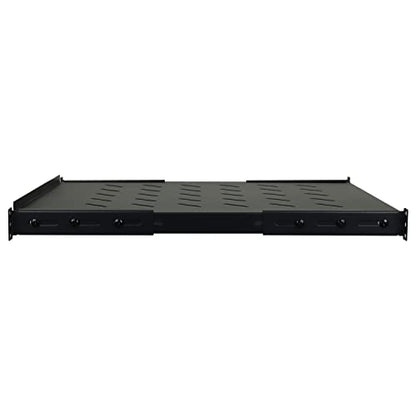 Aeons 1U 19-inch Fixed Rack Server Shelf Vented 4 Post Rack Mount Shelf 21.5 inches Adjustable Mounting Depth, for IT Data Network Cabinet Enclosure Equipment - style: 21.3" - 23.3" Fixed