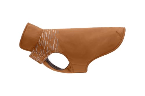 RC Pet Products Cascade Jacket Fleece Lined Water Resistant Dog Coat (Caramel, 8) - color: Caramel, size: 8 Regular