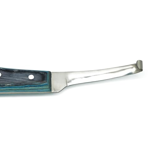 Equine Care Left-Handed Narrow Farrier Hoof Knife, Horses, Ponies, Minis - style: Left-Handed