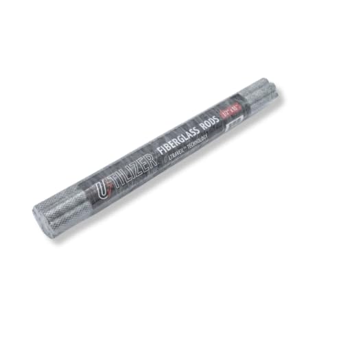 Utilizer 1/2 Inch Fiberglass Rods – 30" Electric Offset Post 12-Pack - size: 1/2 in x 30 in