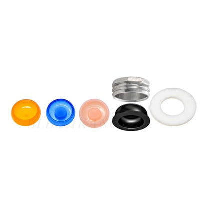 implants Replacement Male Caps Metal Housing 0.8 lbs 1.2 lbs 2.4 lbs (Overdenture Male Caps KIT) - color: Overdenture Male Caps KIT