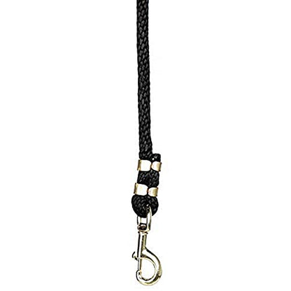 Mustang Poly Lead Rope 9ft. with Bolt Snap - color: Black