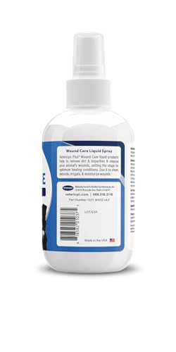 Vetericyn Plus Dog Wound Care Spray | Healing Aid and Skin Repair, Clean Wounds, Relieve Dog Skin Allergies, Safe for All Animals. 3 ounces - size: 3 oz