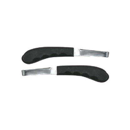 Regular Hoof Knife for Horses – Farrier Tool with Plastic Grip – Hoof Trimming Knife for Equine Care & Veterinary Use (Left Hand) (Regular-Blade - LH) (Regular Blade) - style: Regular Blade - LH