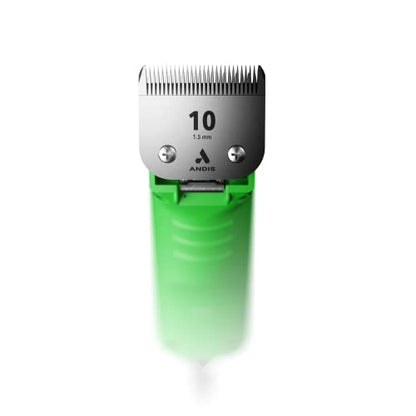 Andis Professional UltraEdge Super 2-Speed Detachable Blade Dog/Pet Clipper - color: Green, size: 1 Count (Pack of 1)