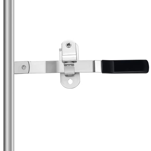 Hicarer Silver Cam Bar Enclosed Lock Trailer Zinc Plated, Silver, 36 Inch - color: Silver, size: 36 Inch