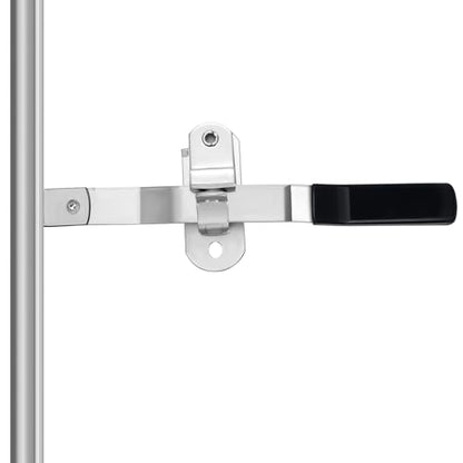 Hicarer Silver Cam Bar Enclosed Lock Trailer Zinc Plated, Silver, 36 Inch - color: Silver, size: 36 Inch