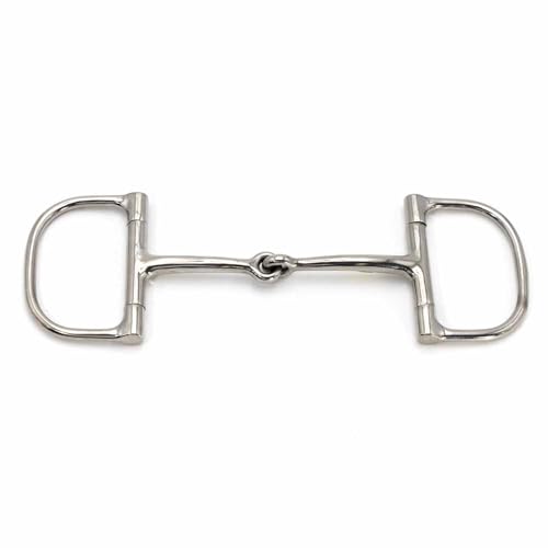 Jeffers Equine Horse Bits, Durable Training Horse Tack, Western Riding Equipment, Equestrian Accessories - style: Deluxe Dee Bit