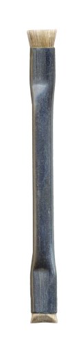 MG Chemicals 856 Double Ended Technical Cleaning Brush for Electronics, 4-1/2" Clad Plated Steel Handle, Horse Hair Bristles, 1/4" Length x 5/16" Width (Pack of 5) - size: Pack of 5, style: Horse Hair, Double Ended