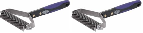 Weaver Leather Livestock Shedding Comb, 69-6012 (Pack of 2) - size: 4 Inch (Pack of 2)