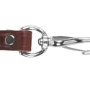 Weaver Equine Leather Girth Connector Strap, Burgundy - size: 5/8" x 16"