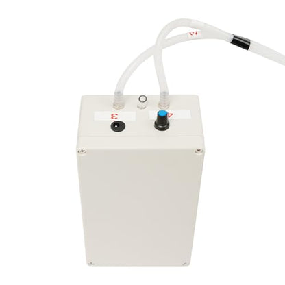 14L Goat Milking Machine, Adjustable Pulse Vacuum Electric Cow Milking Machine, Portable Electric Cow Milker with Udder Protection for Cows and Goats - size: 14L